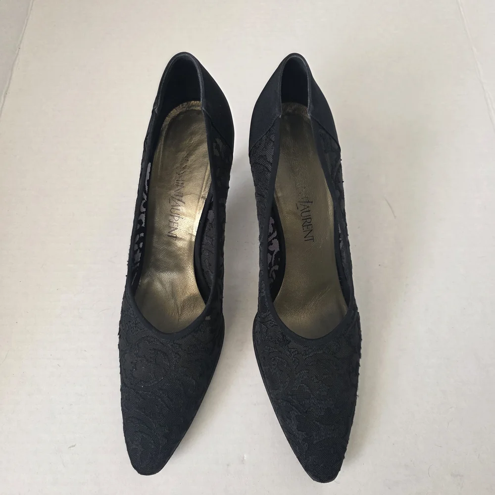 Saint Laurent Black Women's Shoes - Picture 2 of 7
